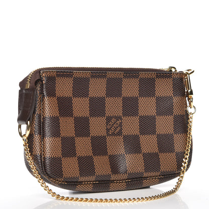 Louis Vuitton Damier Ebene Mini Pochette Accessories 3 of 7