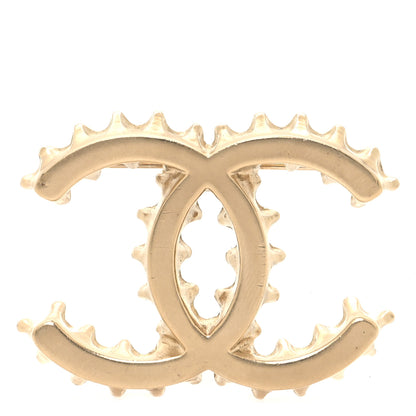 Chanel Soda Cap CC Brooch Gold 1 of 4