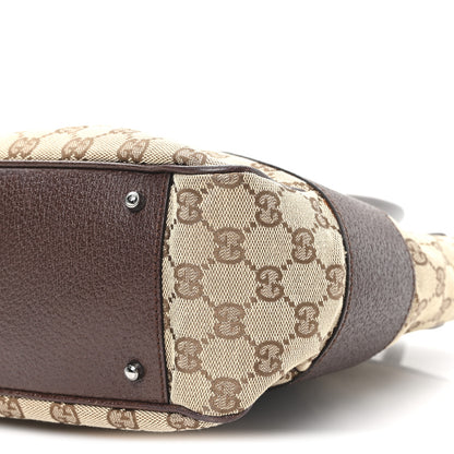 Gucci Monogram Shoulder Bag Dark Brown 10 of 10