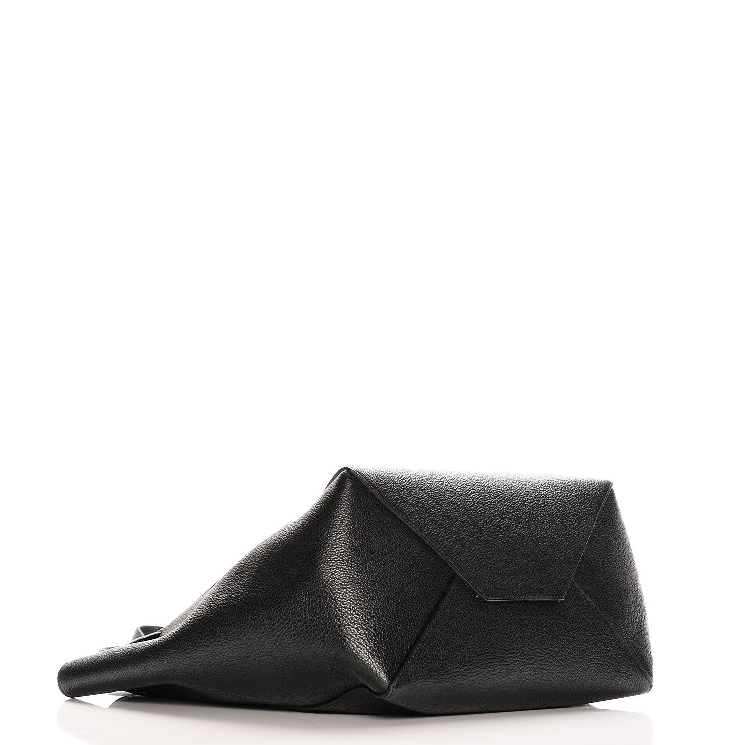 Celine Soft Grained Calfskin Medium Cabas Phantom Black 4 of 9