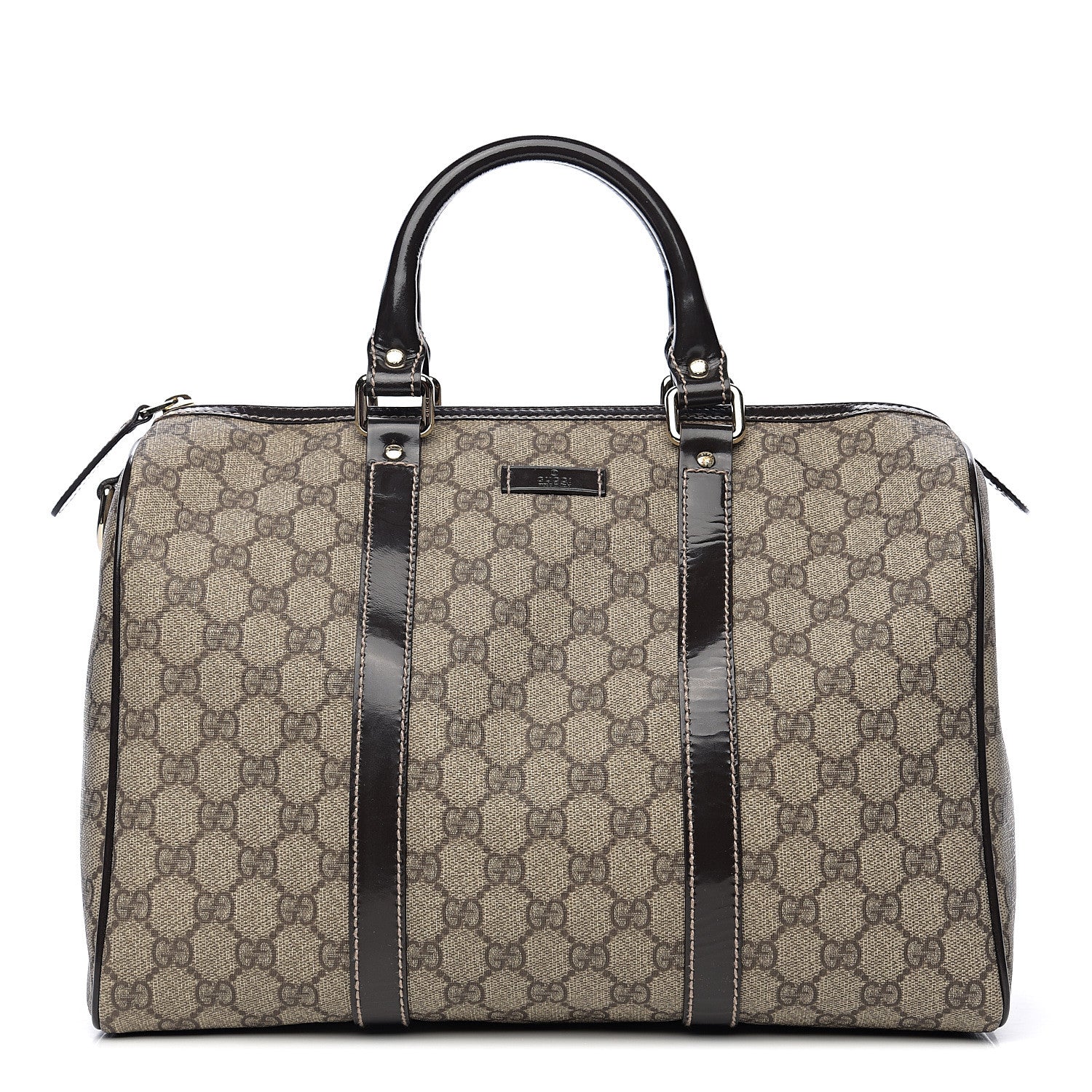 Gucci GG Plus Monogram Medium Joy Boston Dark Brown 1 of 9