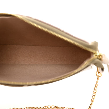 Louis Vuitton Empreinte Spring in the City Mini Pochette Accessories Kaki Beige Cream 5 of 6