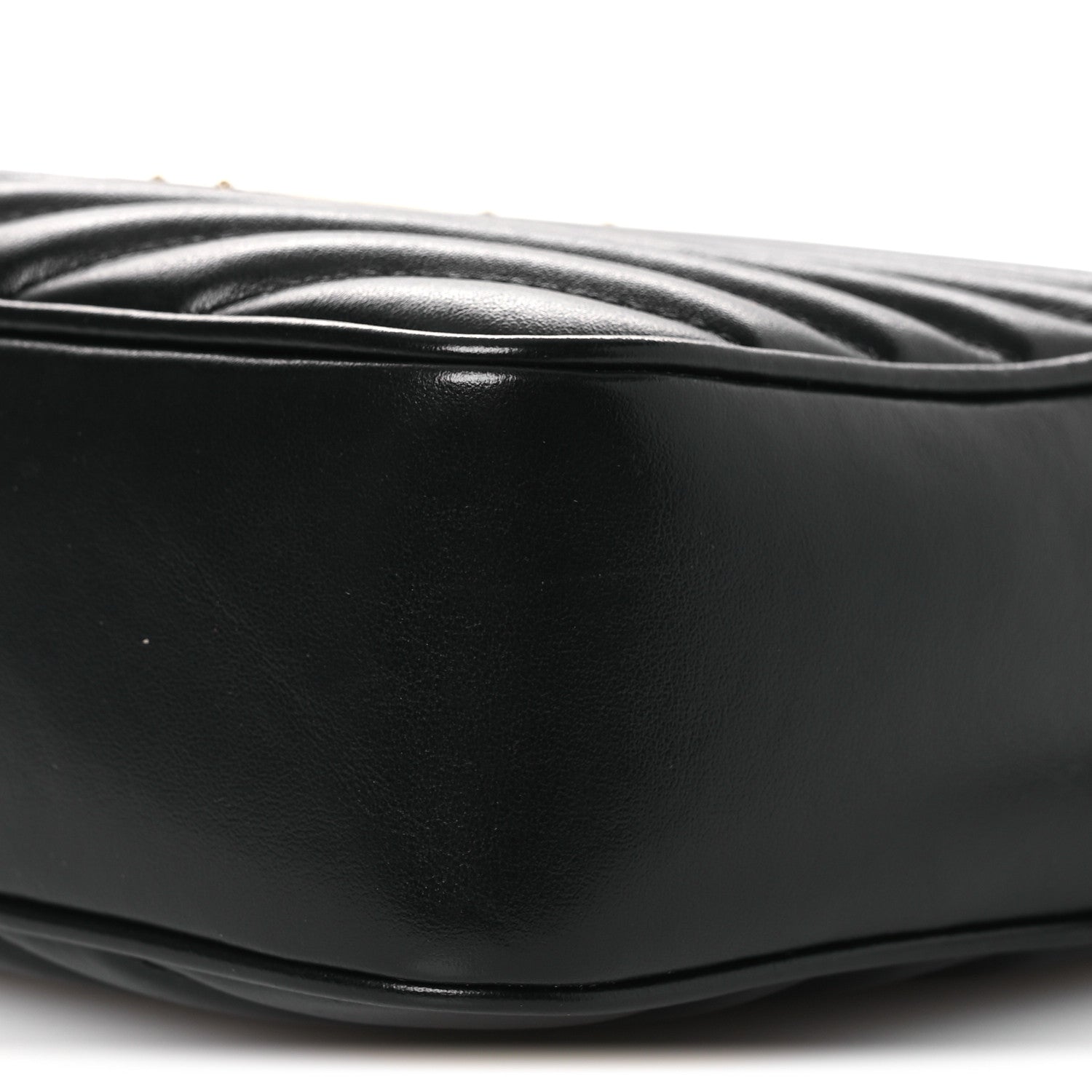 Saint Laurent Calfskin Matelasse Monogram Lou Camera Bag Black 10 of 11