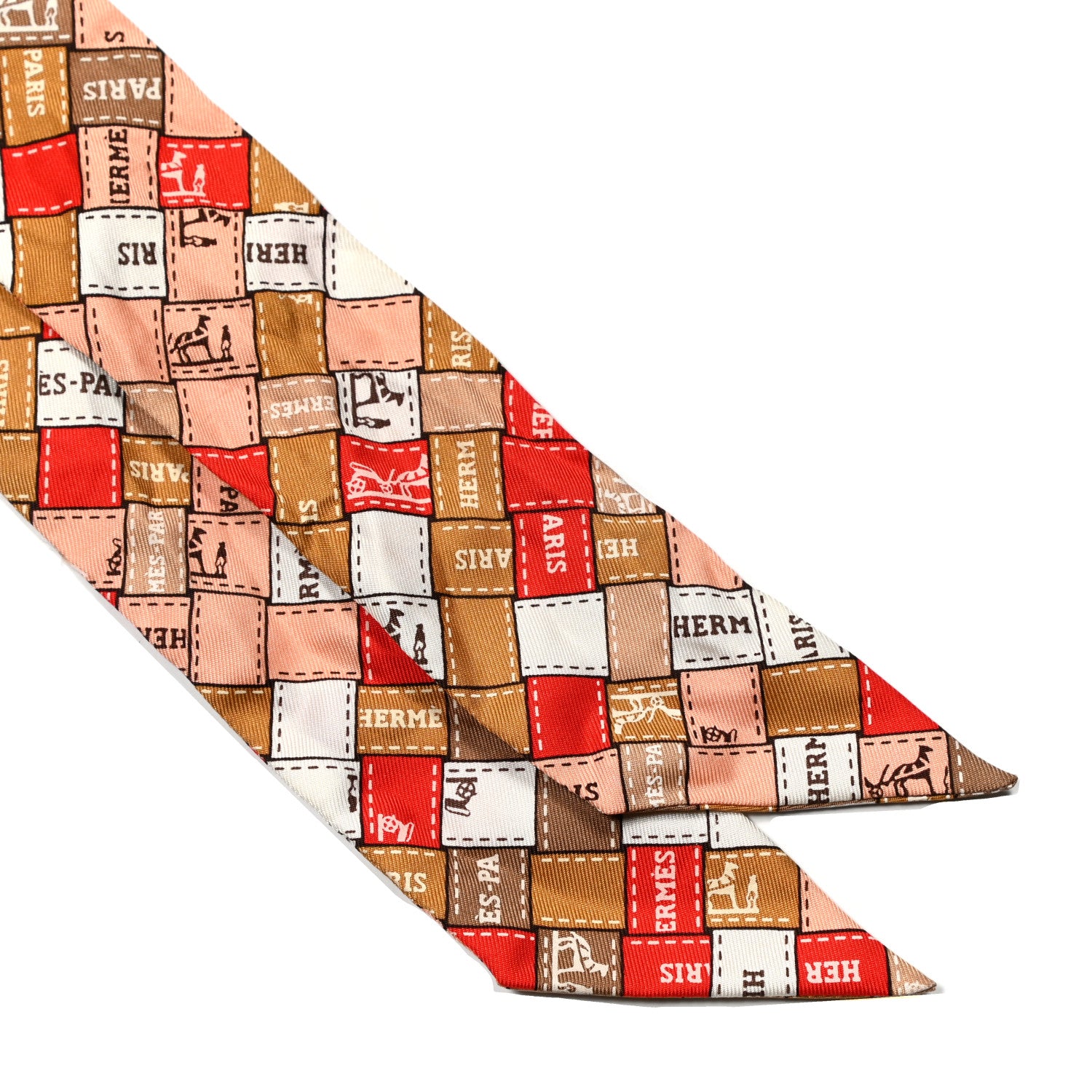 Hermes Silk Bolduc Au Carre Twilly 1101352 – FASHIONPHILE