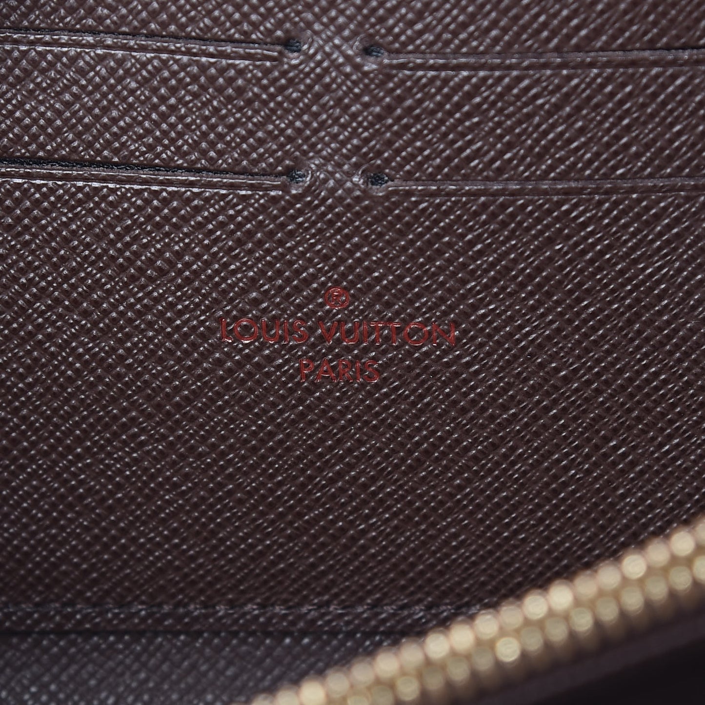 Damier Ebene Zippy Wallet