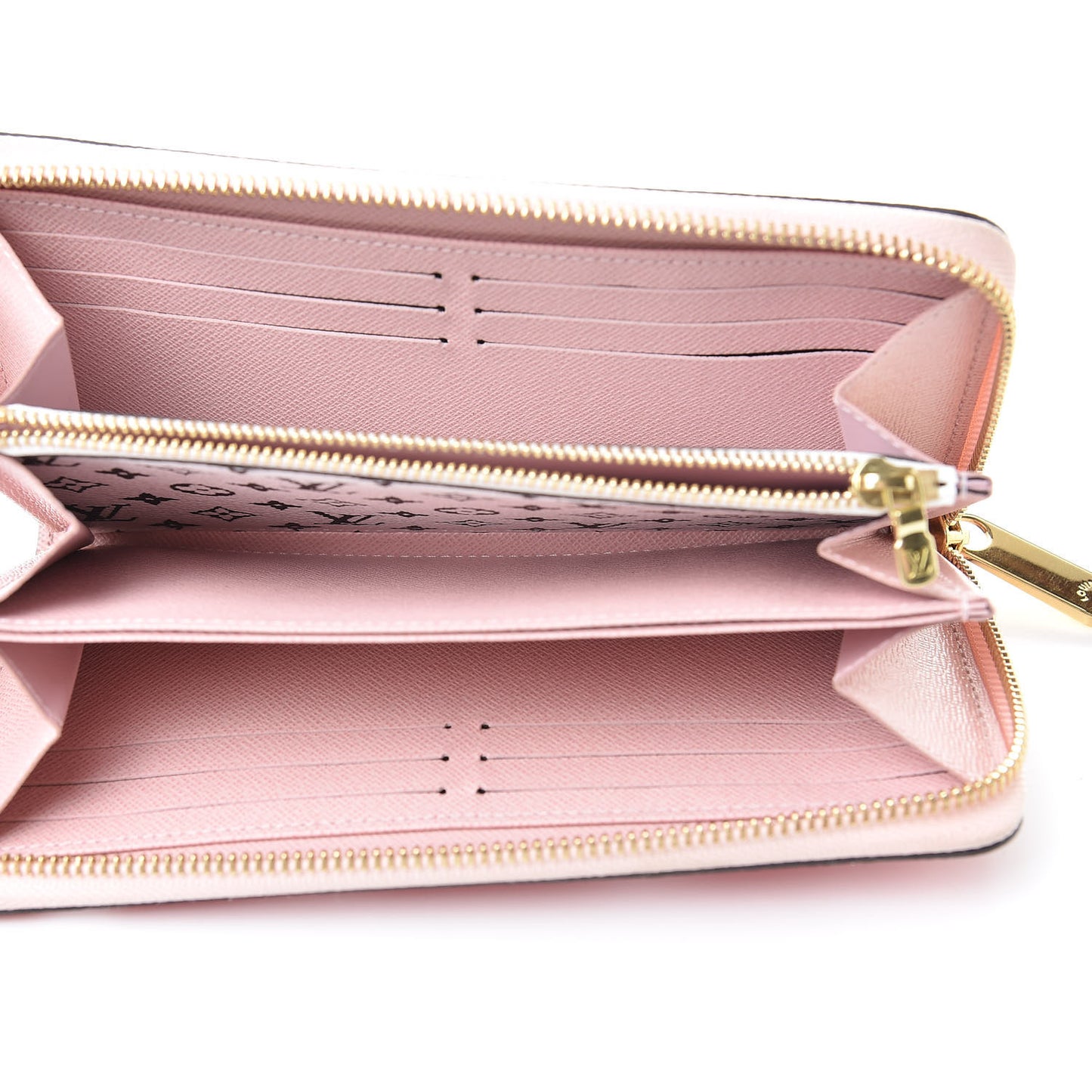Monogram Giant Zippy Wallet Rouge Rose