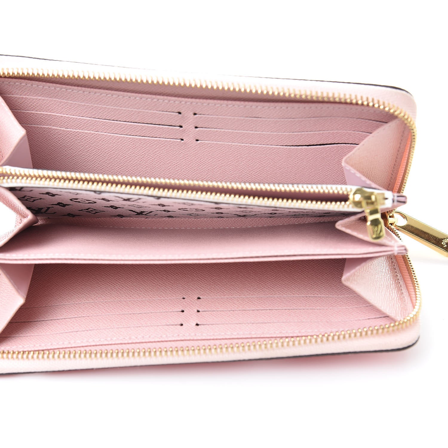Louis Vuitton Monogram Giant Zippy Wallet Rouge Rose 5 of 7