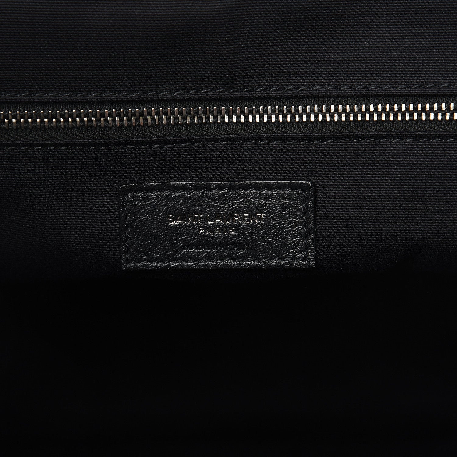 Saint Laurent Crinkled Calfskin Matelasse Monogram Niki Shoulder Bag Deep Marine 6 of 12