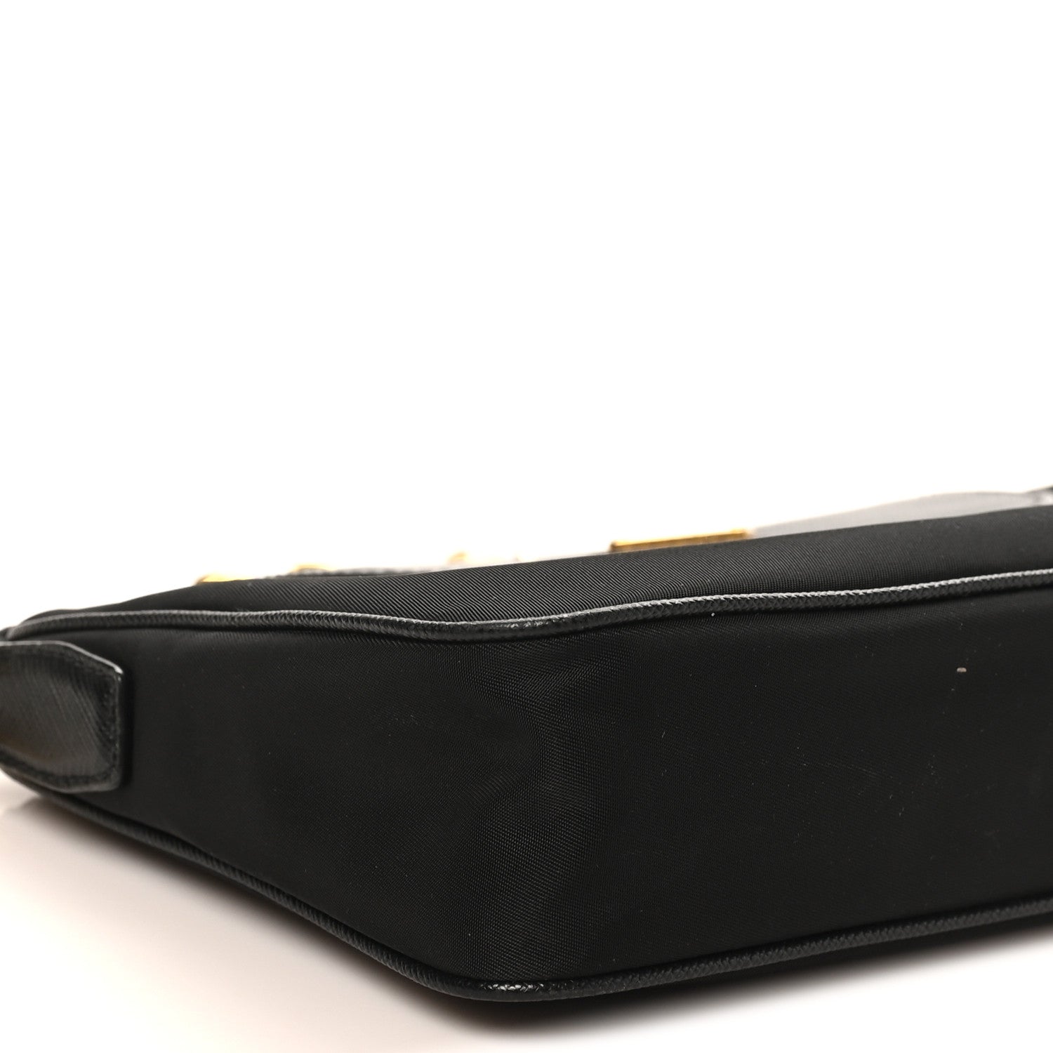 Prada Tessuto Nylon Saffiano Crossbody Bag Black 1893191