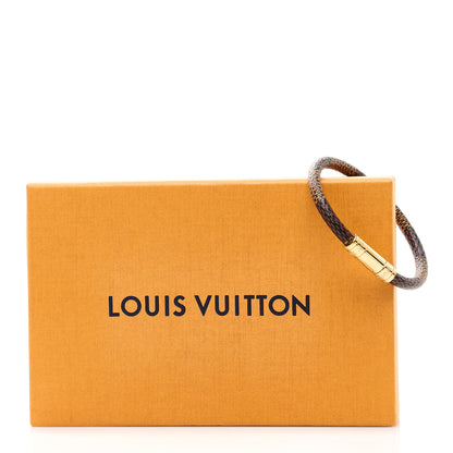 Louis Vuitton Damier Ebene Keep It Bracelet 17 6 of 6