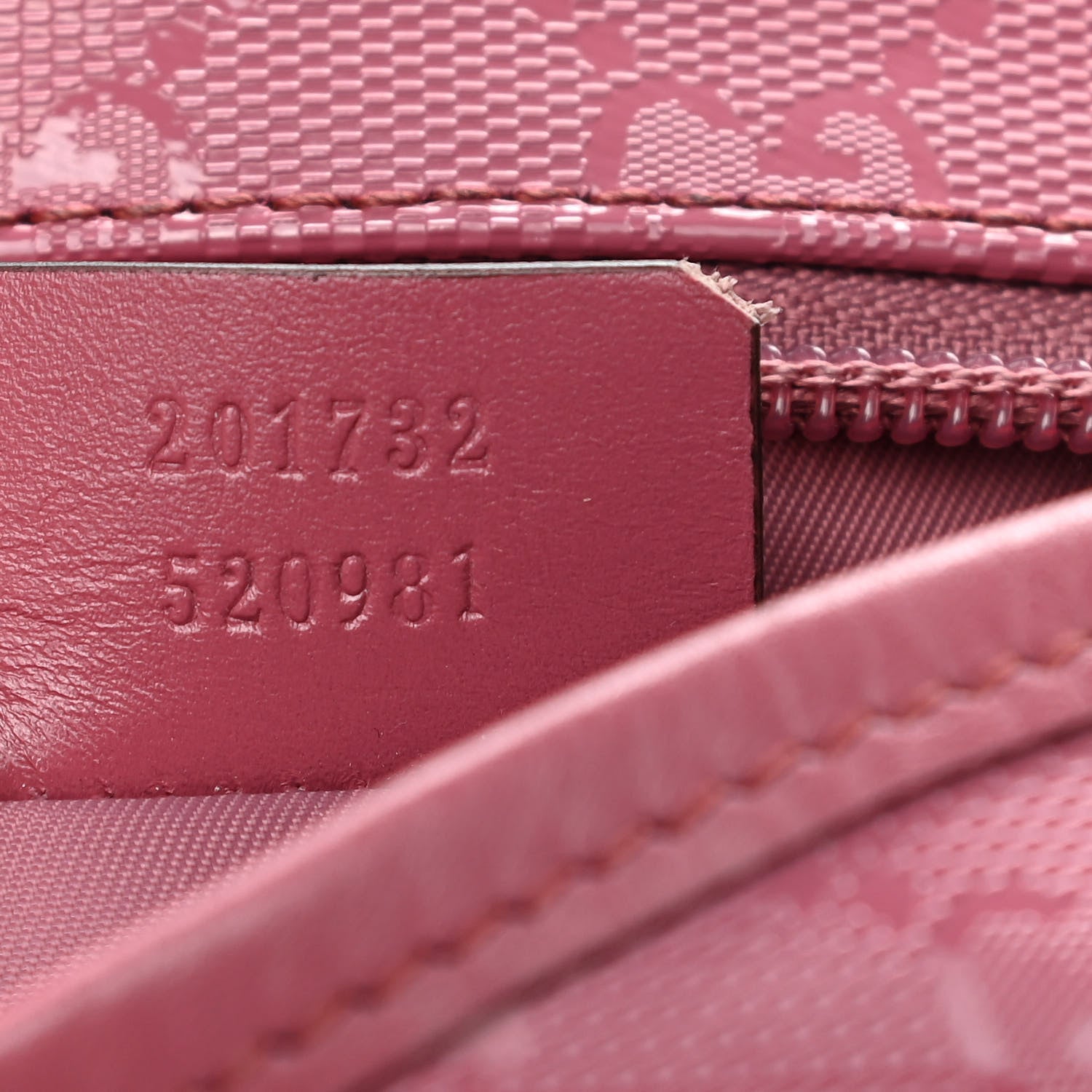 Gucci Imprime Monogram Medium Double Buckle Flap Messenger Bag Vintage Rose 7 of 11