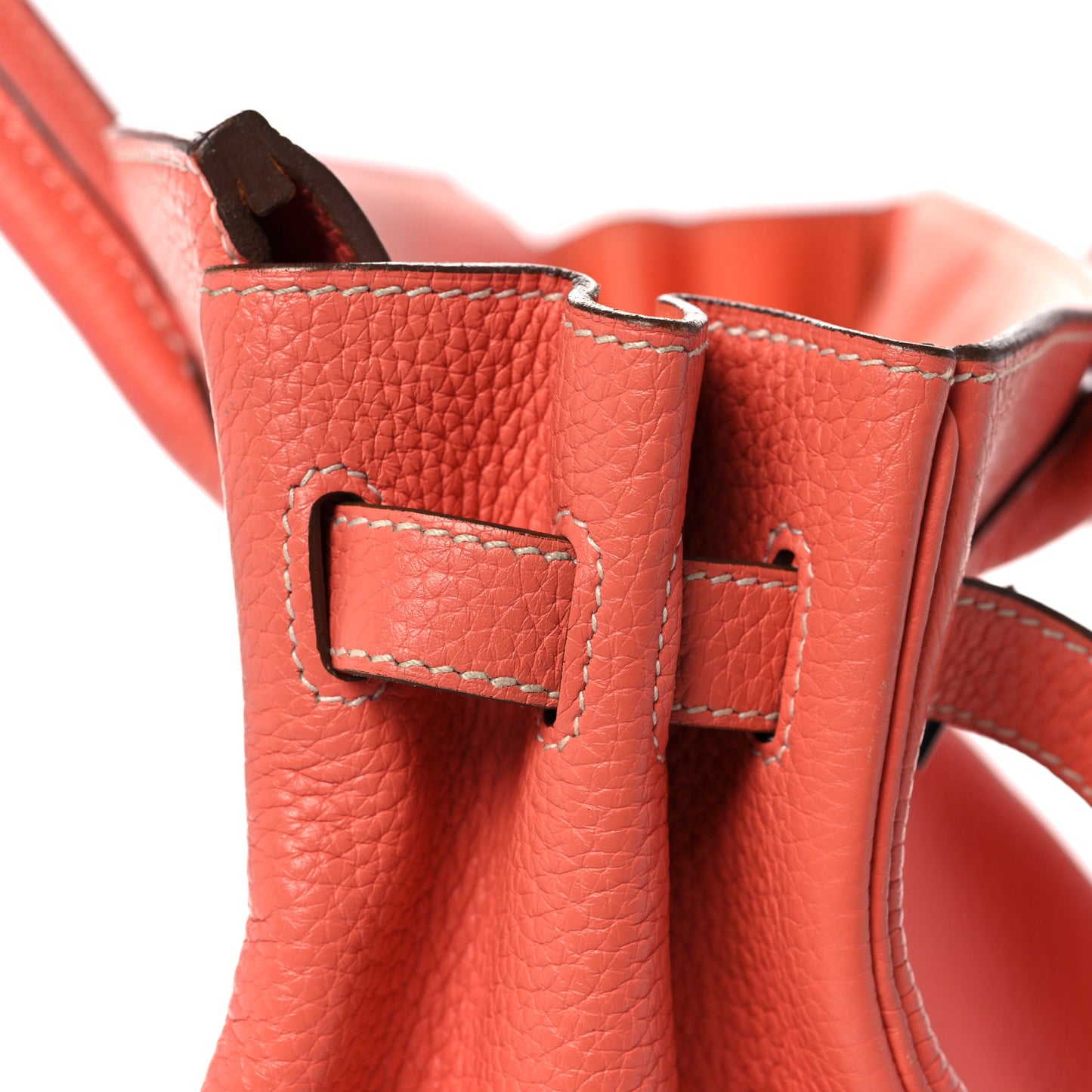 Taurillon Clemence Birkin 30 Crevette