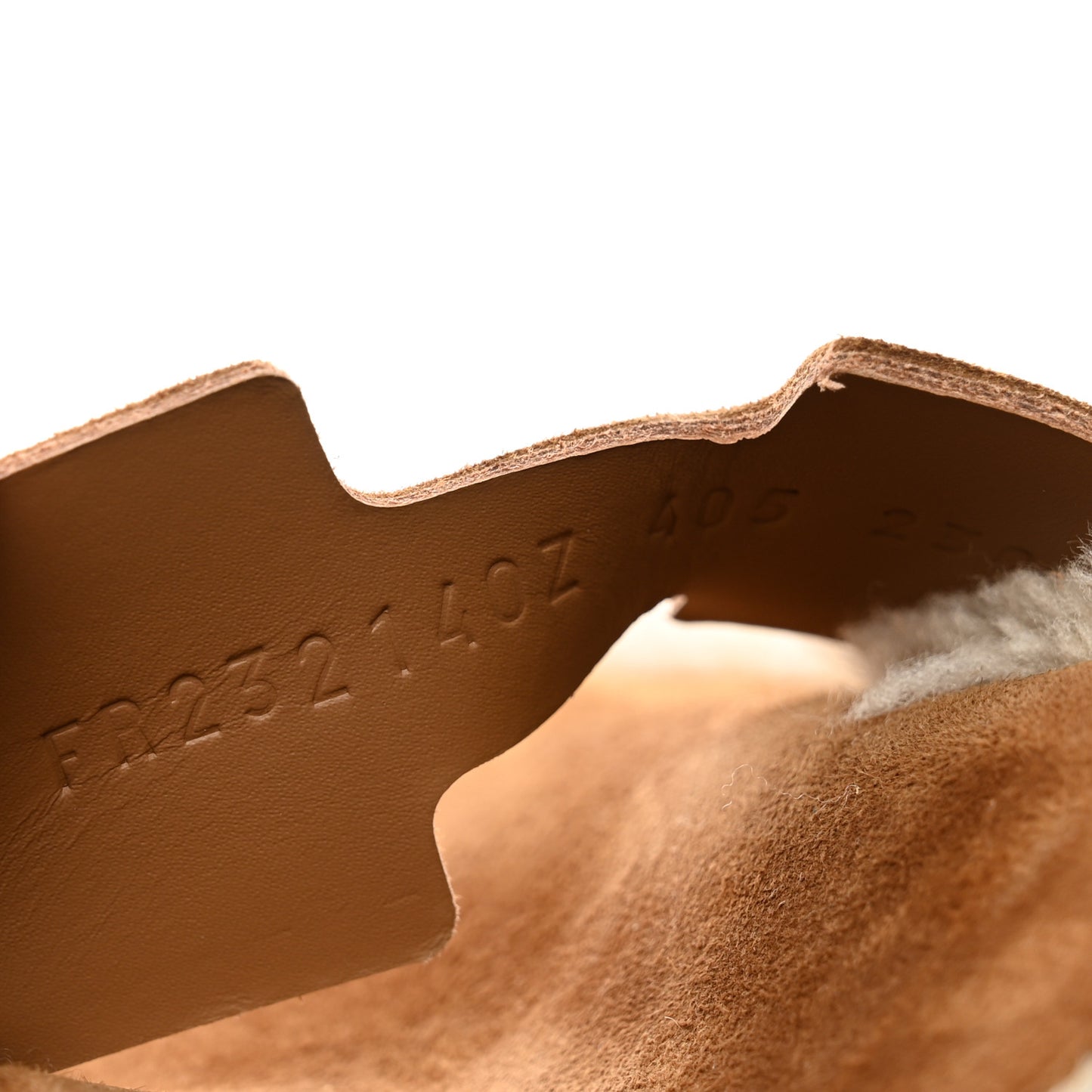 Suede Goatskin Shearling Go Mules 40.5 Brun Frume Ecru