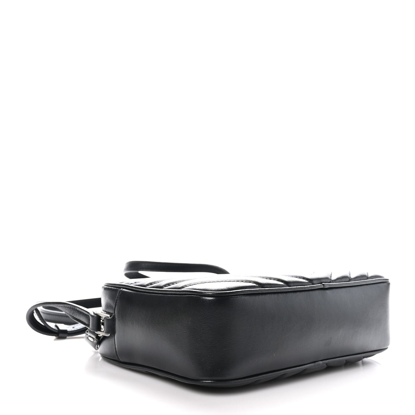 Calfskin Matelasse Monogram Lou Camera Bag Black