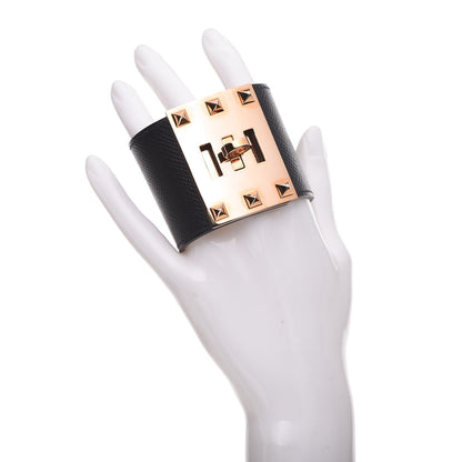 Hermes Epsom Extreme Kelly Bracelet S Black 2 of 6