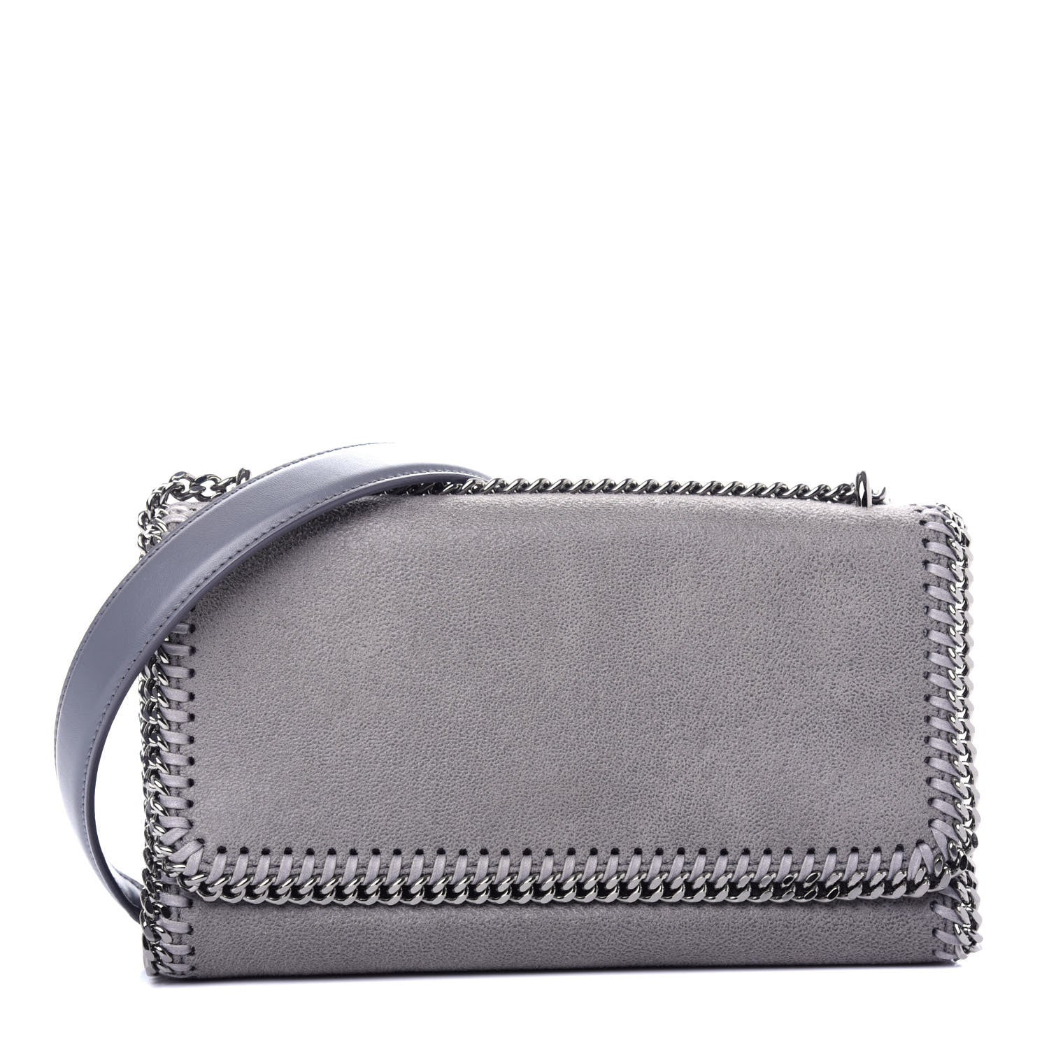 Stella McCartney Shaggy Deer Falabella Messenger Grey 1 of 10