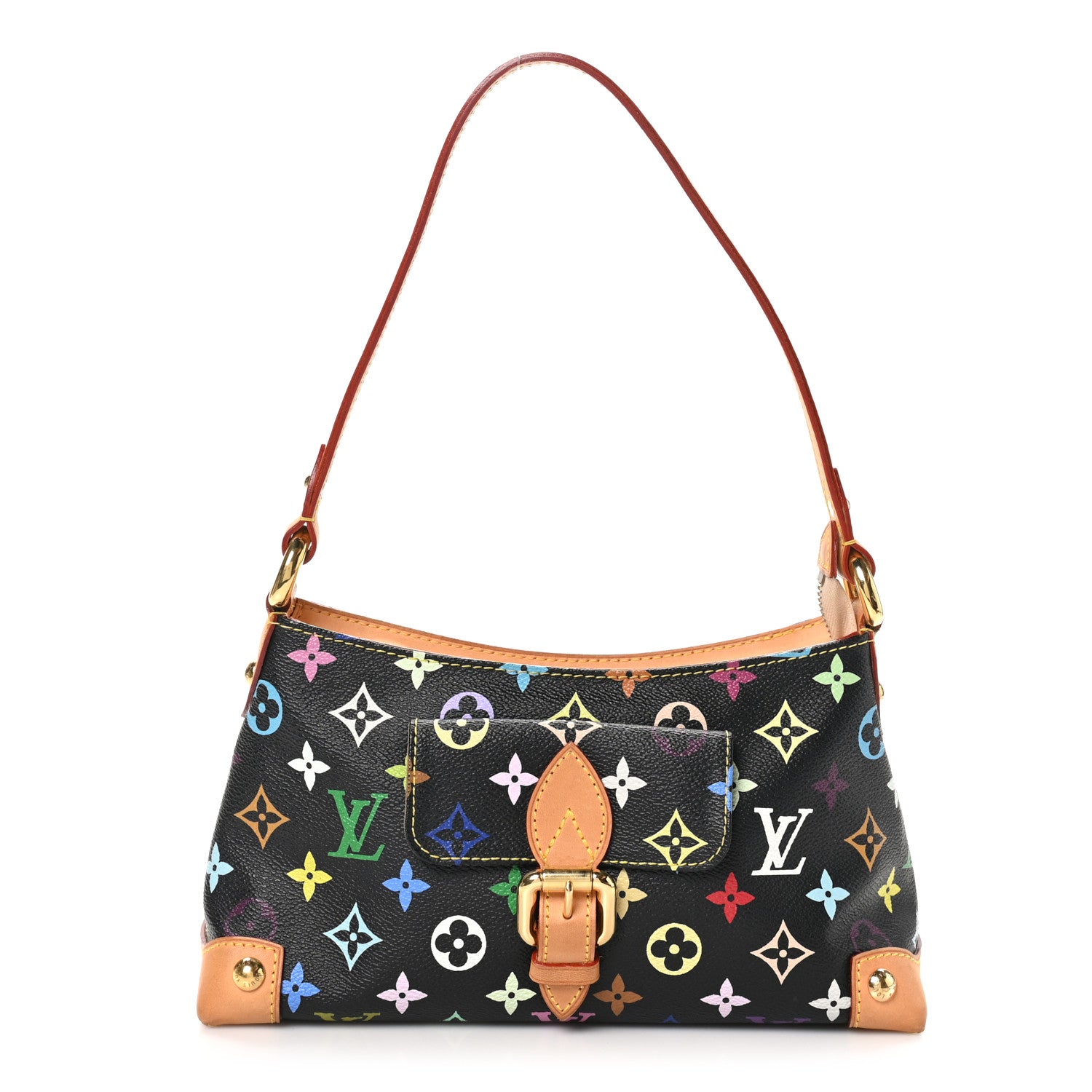 Louis Vuitton Monogram Multicolor Eliza Black 1 of 9