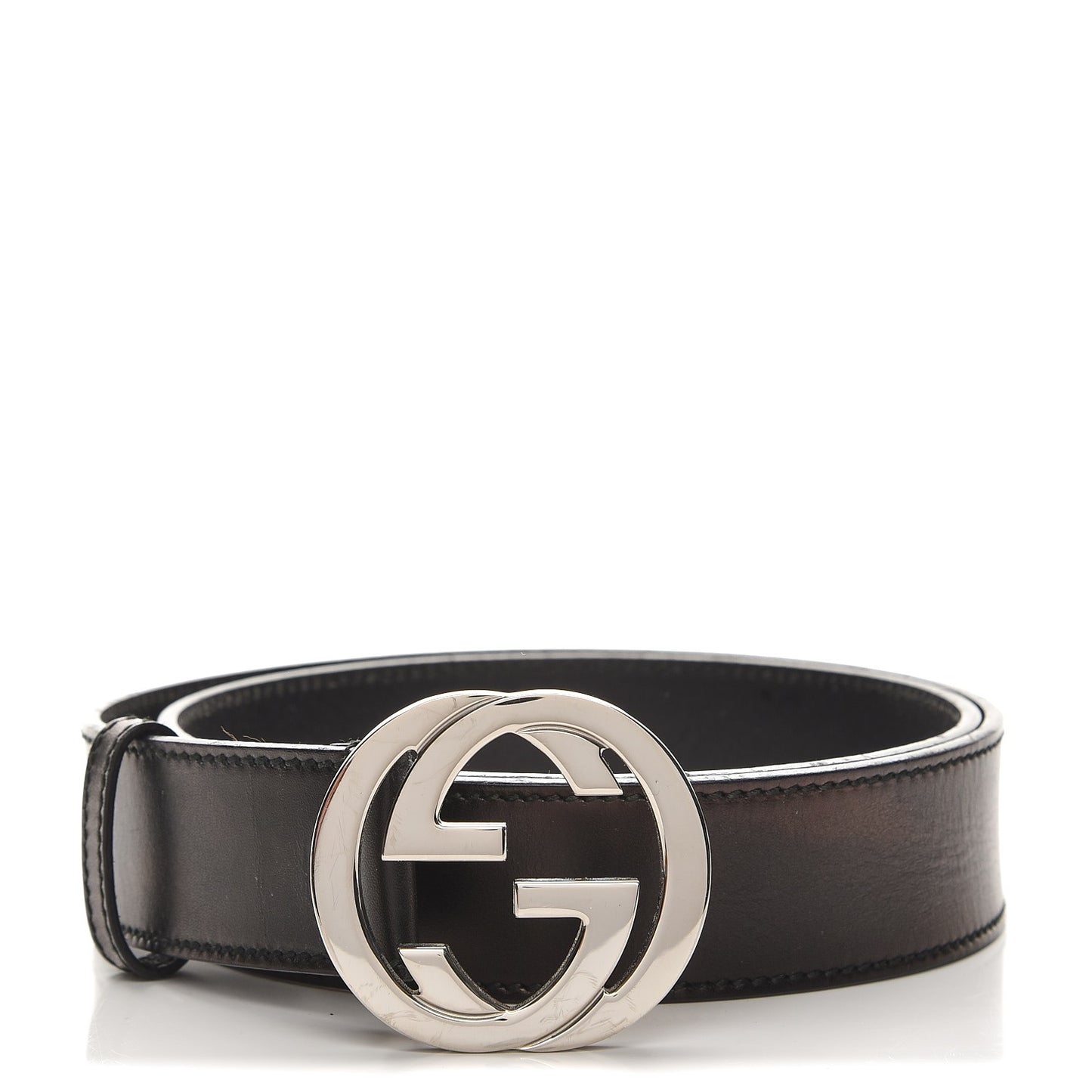 Calfskin Interlocking G 40mm Belt 95 38 Black
