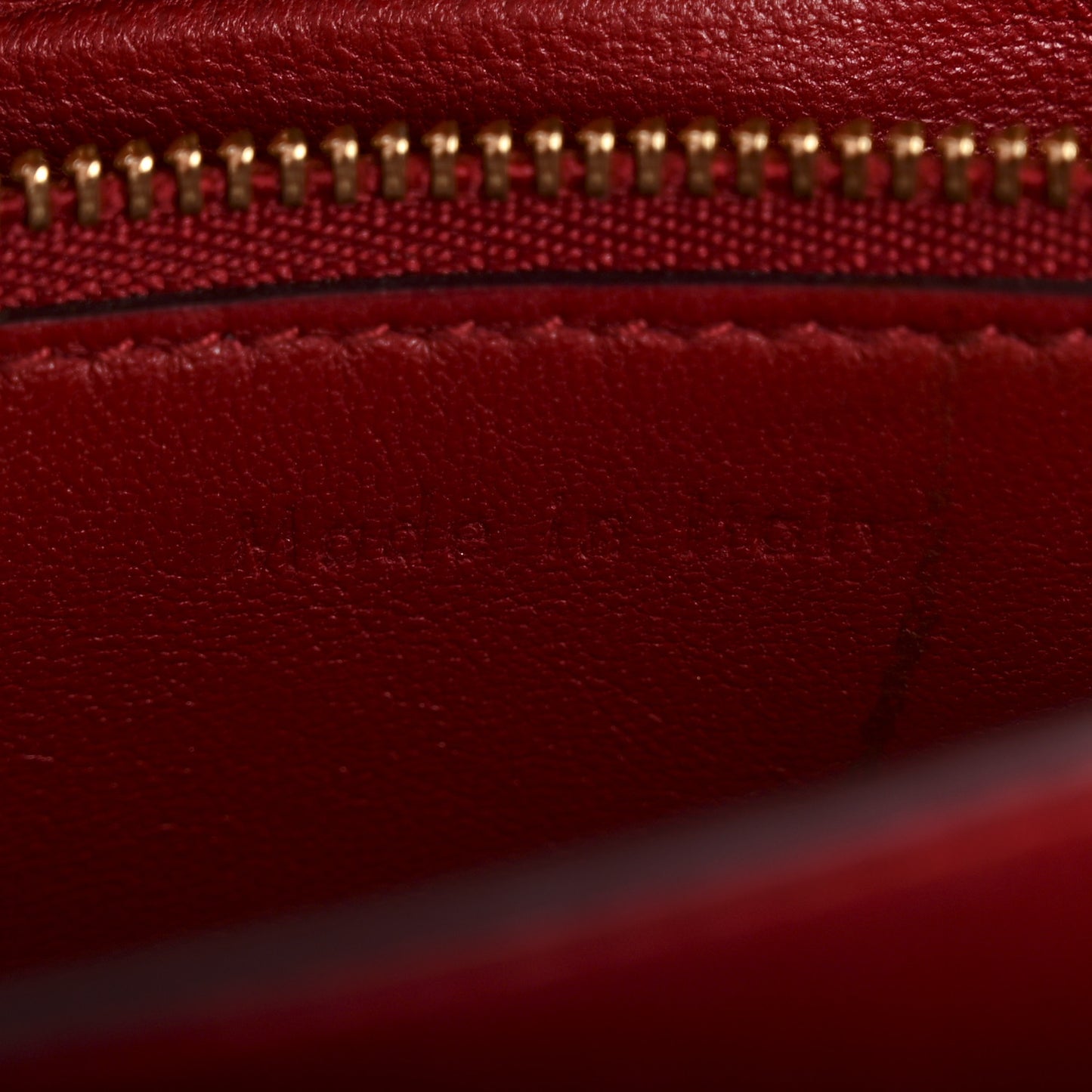 Box Calfskin Small Classic Box Flap Bag Red