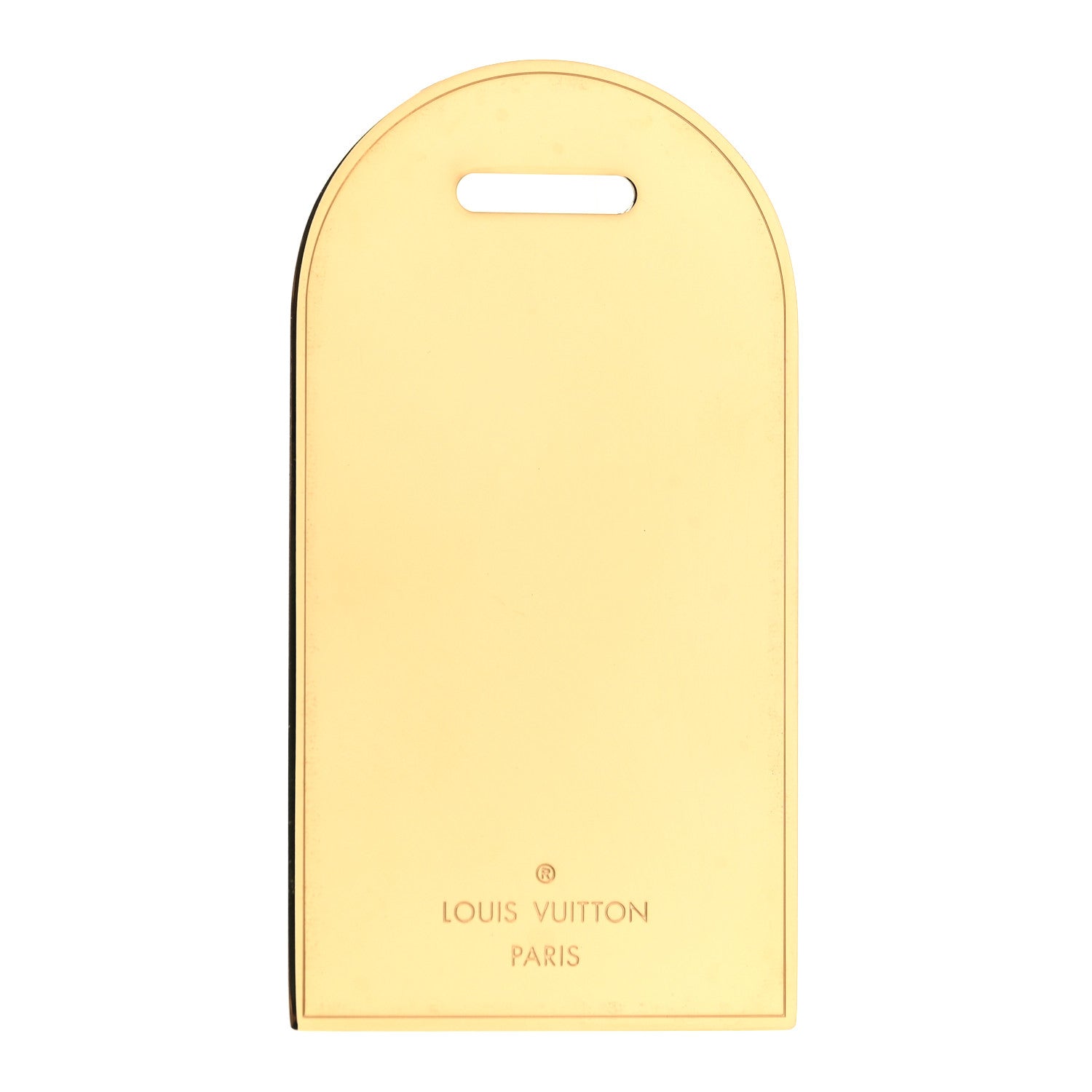 Louis Vuitton Luggage Tag Gold 1 of 4