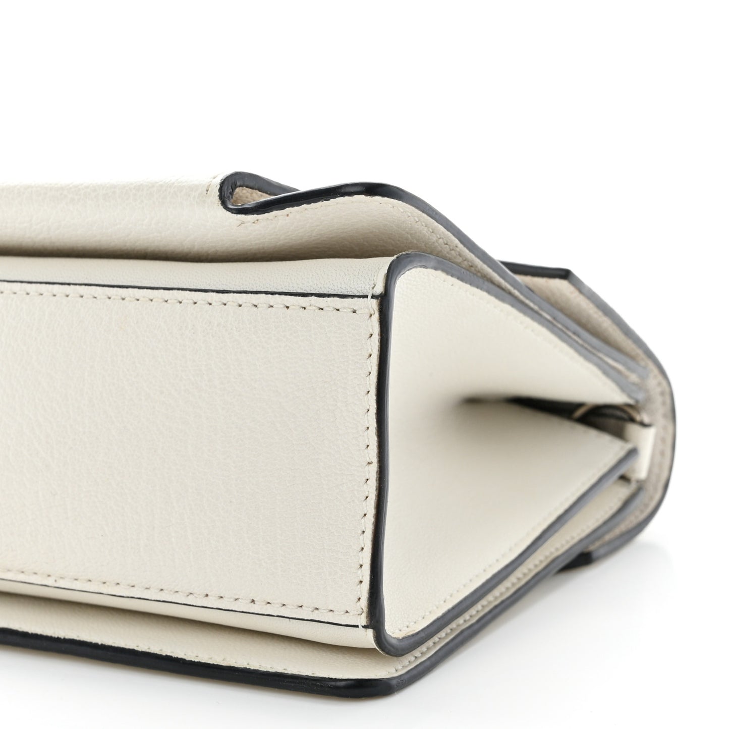 Goatskin Small GV3 Shoulder Bag White
