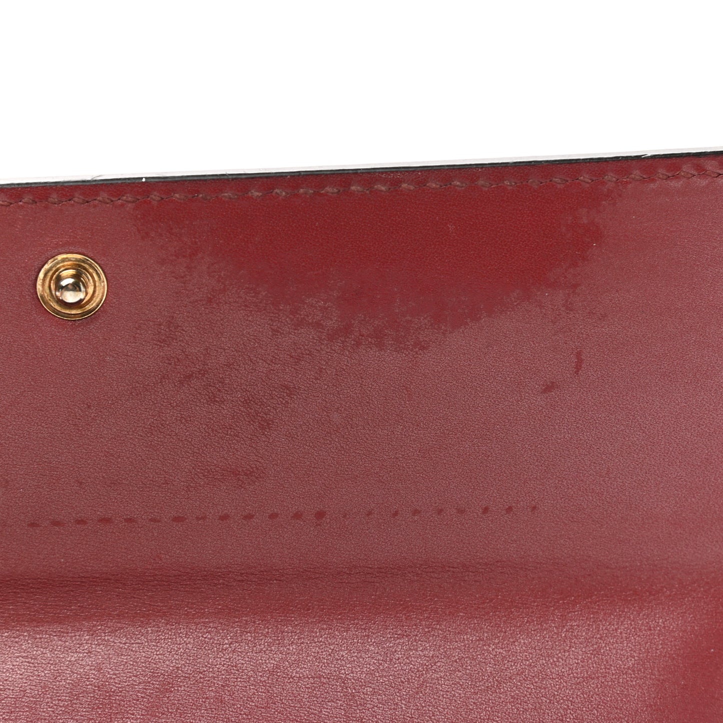 Shine Guccissima Lovely Heart Continental Wallet Tibet Red