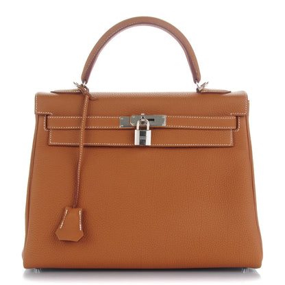 Hermes Togo Kelly Retourne 32 Gold 1 of 25