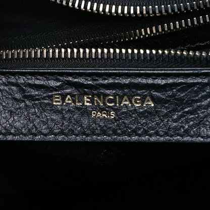 Balenciaga Agneau Arena Graffiti All Over S Bazar Shopper Tote Black Vert Rouge 6 of 10
