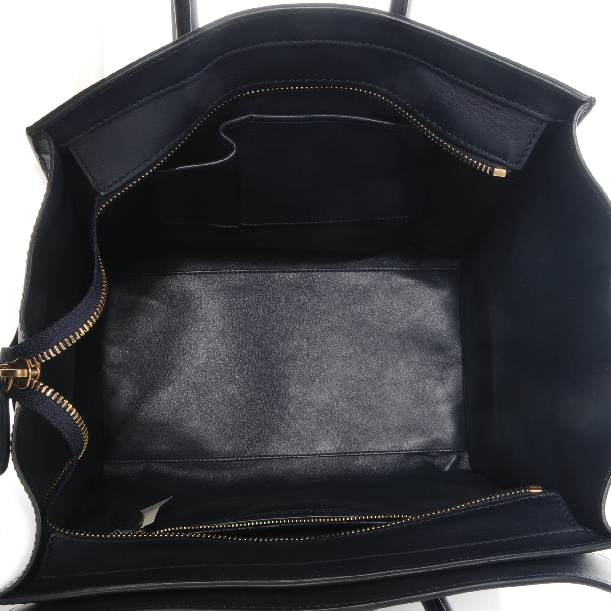 Celine Smooth Calfskin Mini Luggage Navy 5 of 9