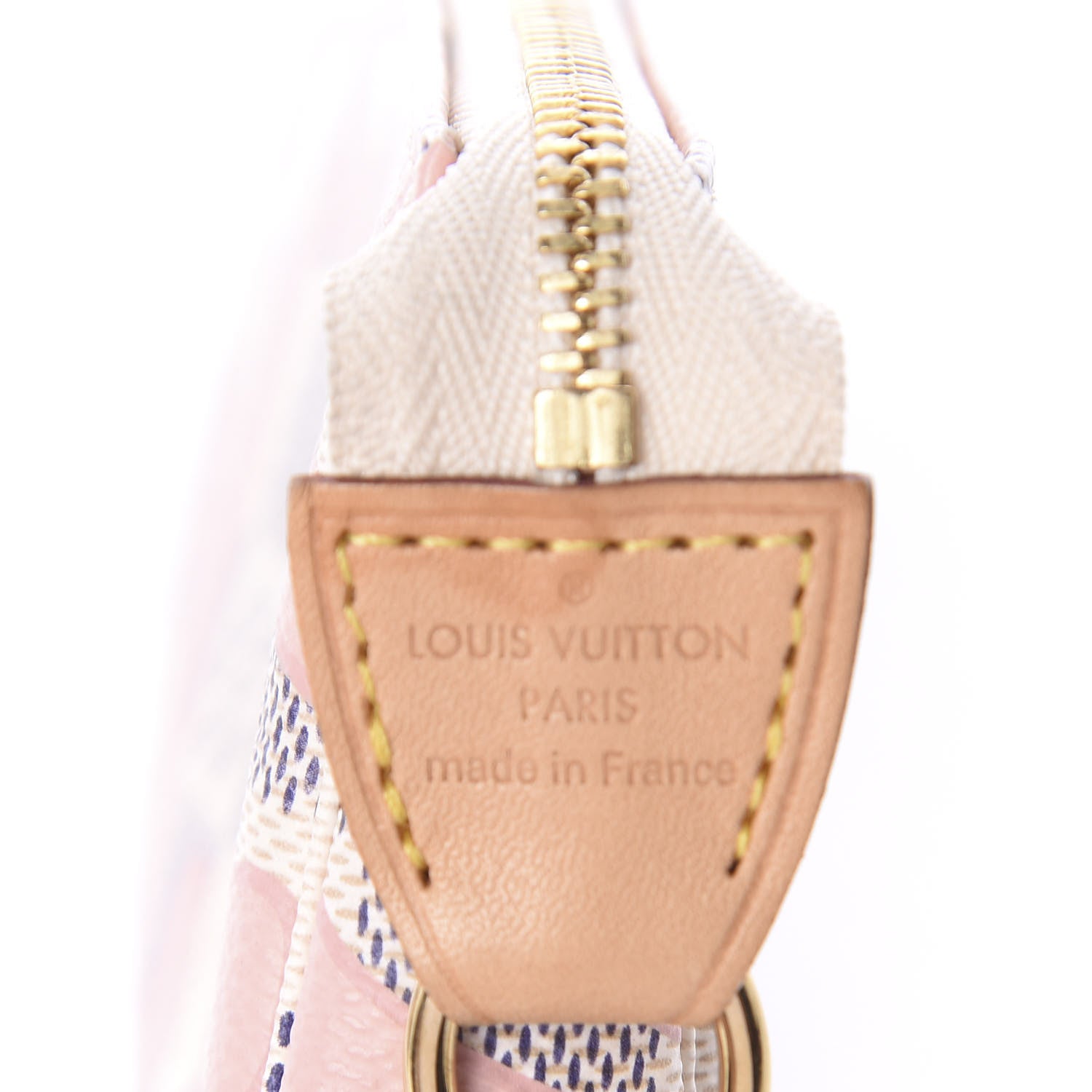 Louis Vuitton Damier Azur Tahitienne Mini Pochette Accessories 7 of 7