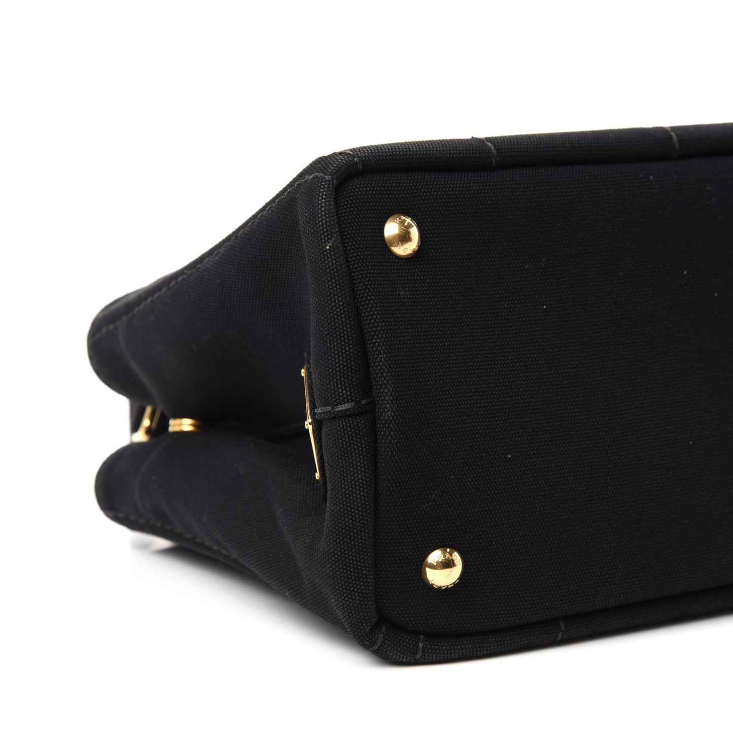 Canapa Small Logo Tote Black