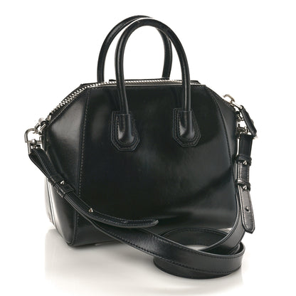 Givenchy Shiny Lord Calfskin Mini Antigona Black 3 of 12