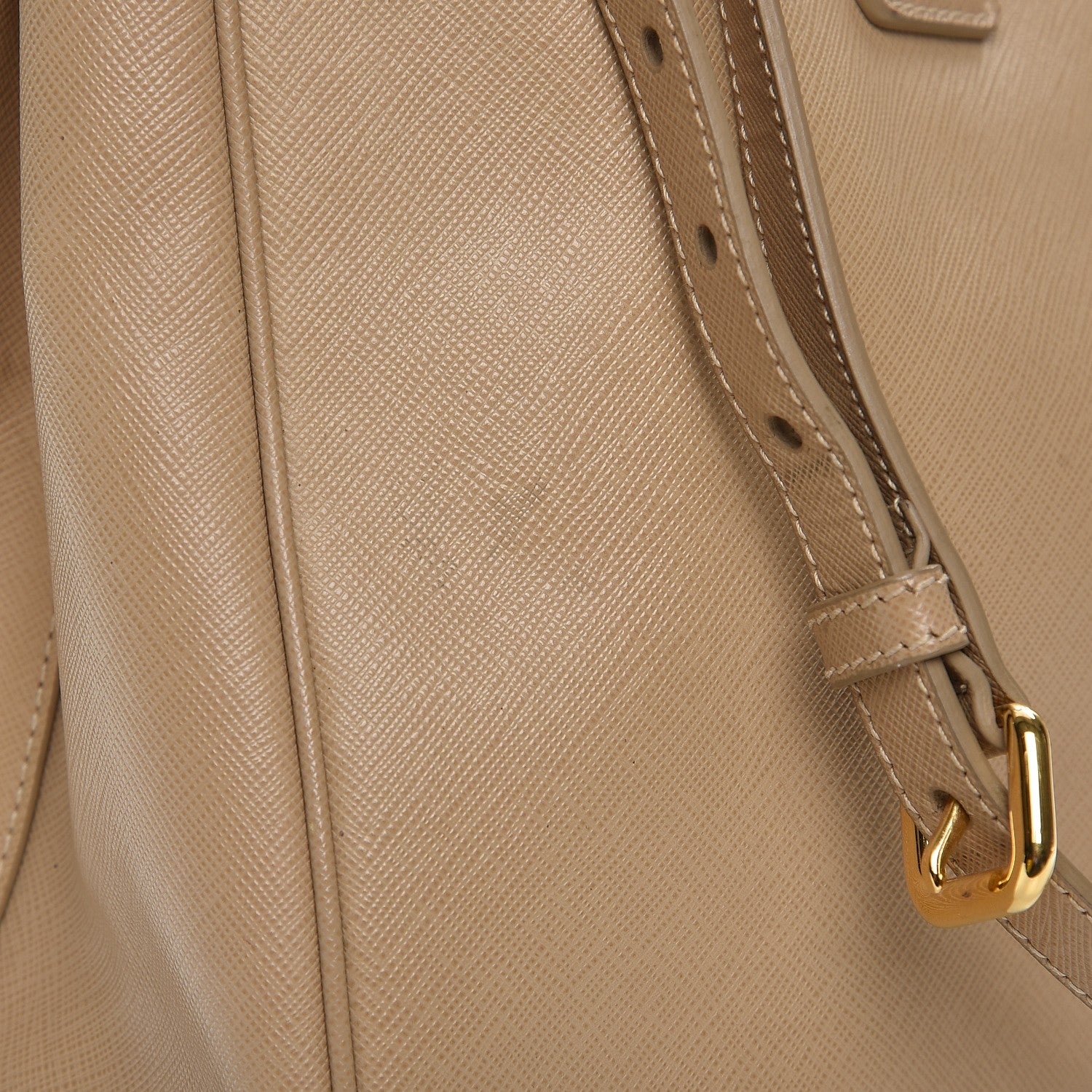 Prada Saffiano Lux Large Tote Sabbia 12 of 20