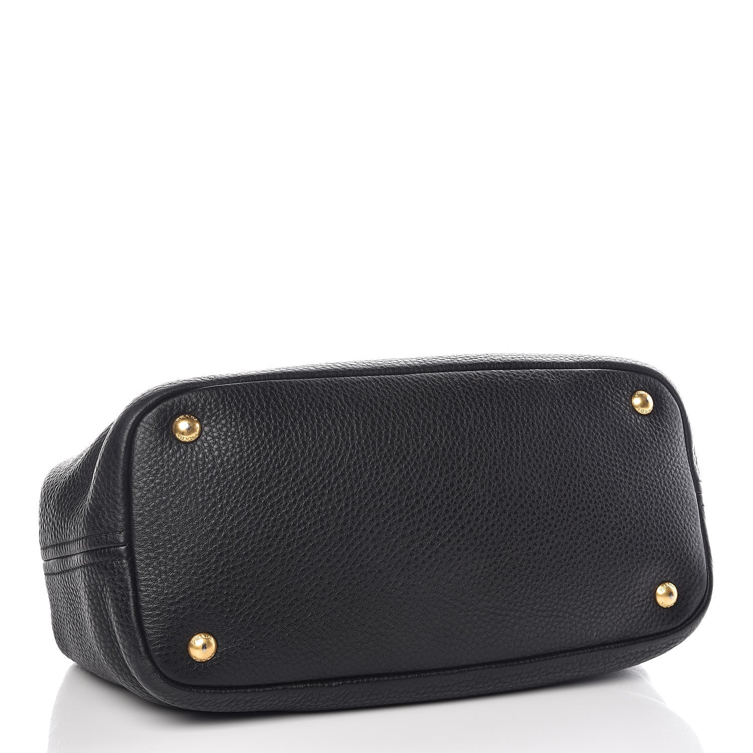 Prada Vitello Daino Tote Black 4 of 16