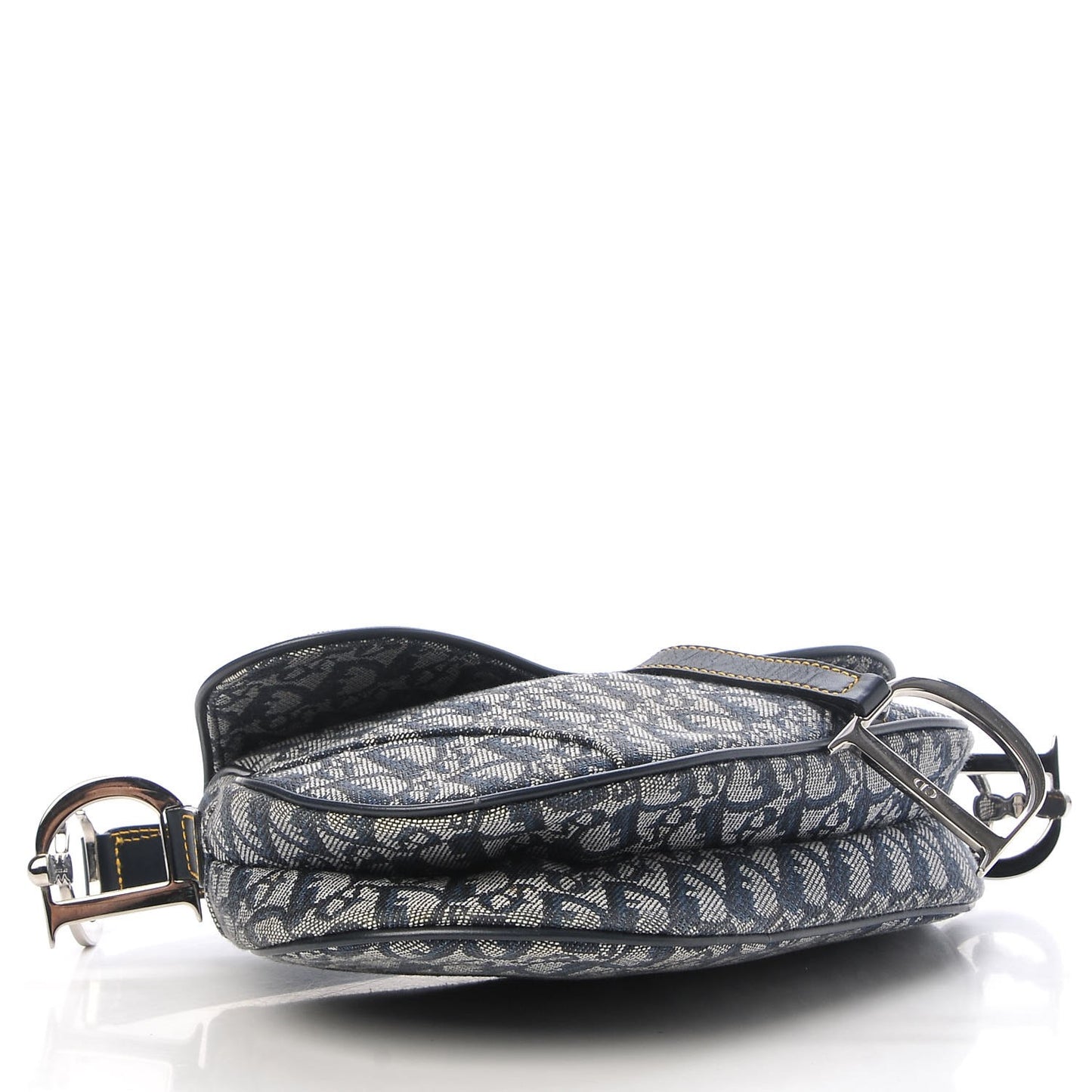 Monogram Saddle Bag Blue