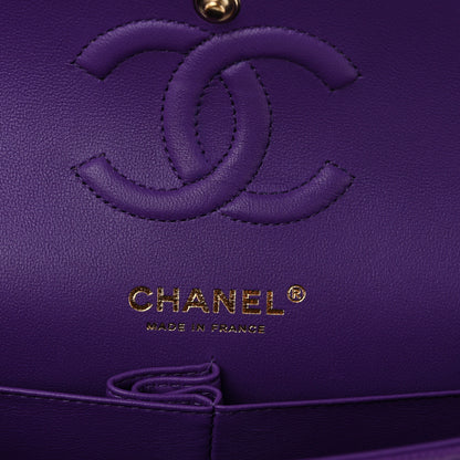 Chanel Caviar Quilted Small Double Flap Dark Purple 6 of 11