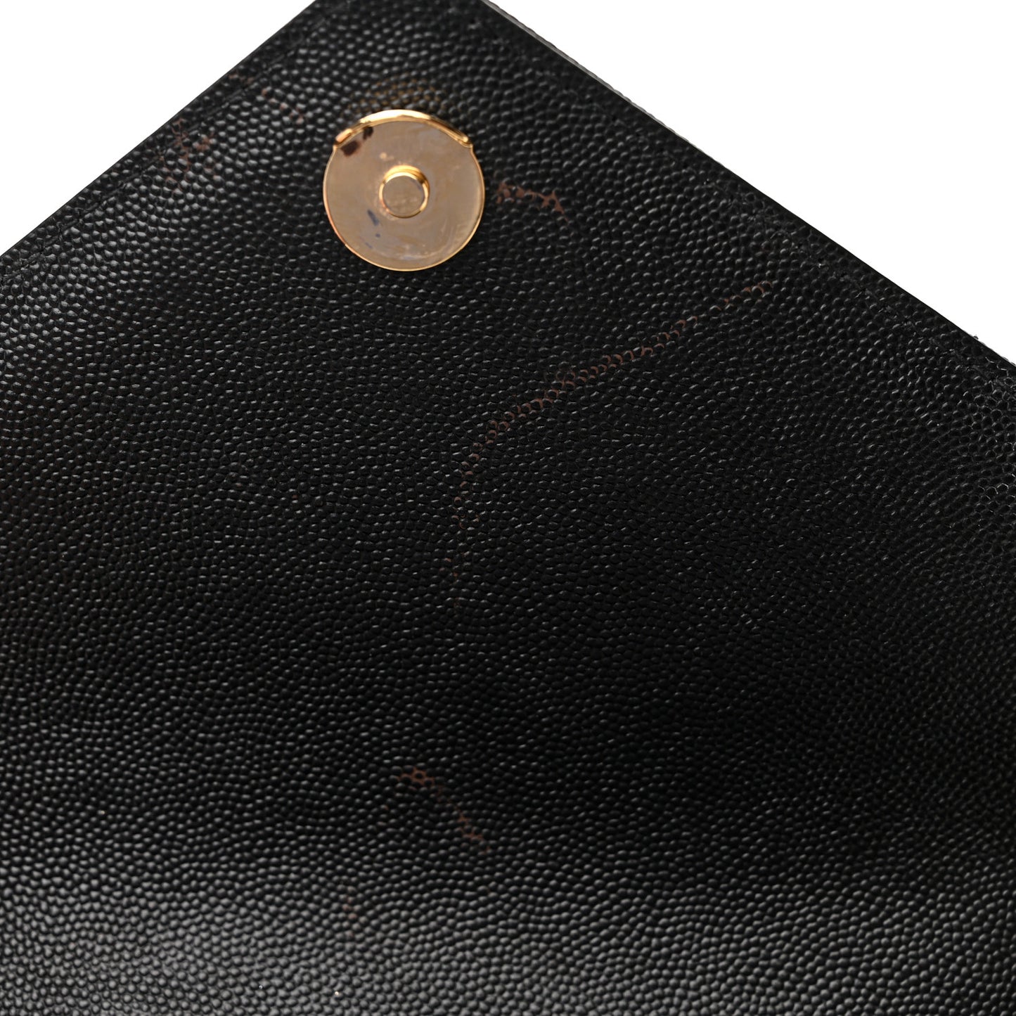 Grain De Poudre Textured Mixed Matelasse Triquilt Medium Monogram Satchel Black
