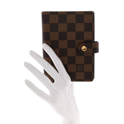 Louis Vuitton Damier Ebene Small Ring Agenda Cover 2 of 6