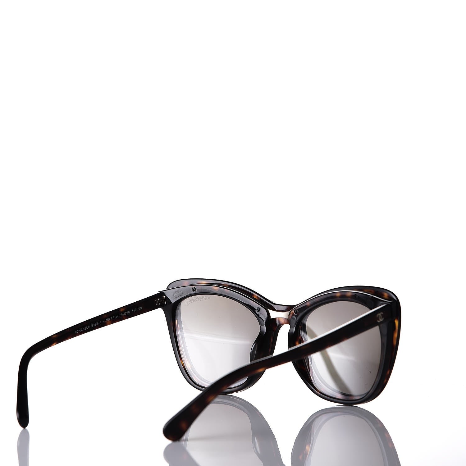 Chanel Clip On Sunglasses 5393-A Tortoise Beige 279506 – FASHIONPHILE