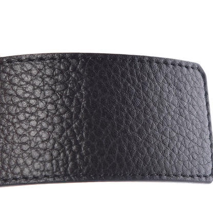Louis Vuitton Taurillon Calfskin 40mm LV Initiales Reversible Belt 110 44 Black 7 of 8
