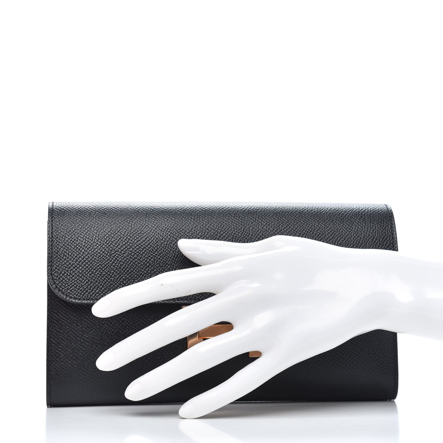 Epsom Constance Long Wallet Black