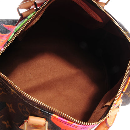 Louis Vuitton Monogram Roses Speedy 30 5 of 7