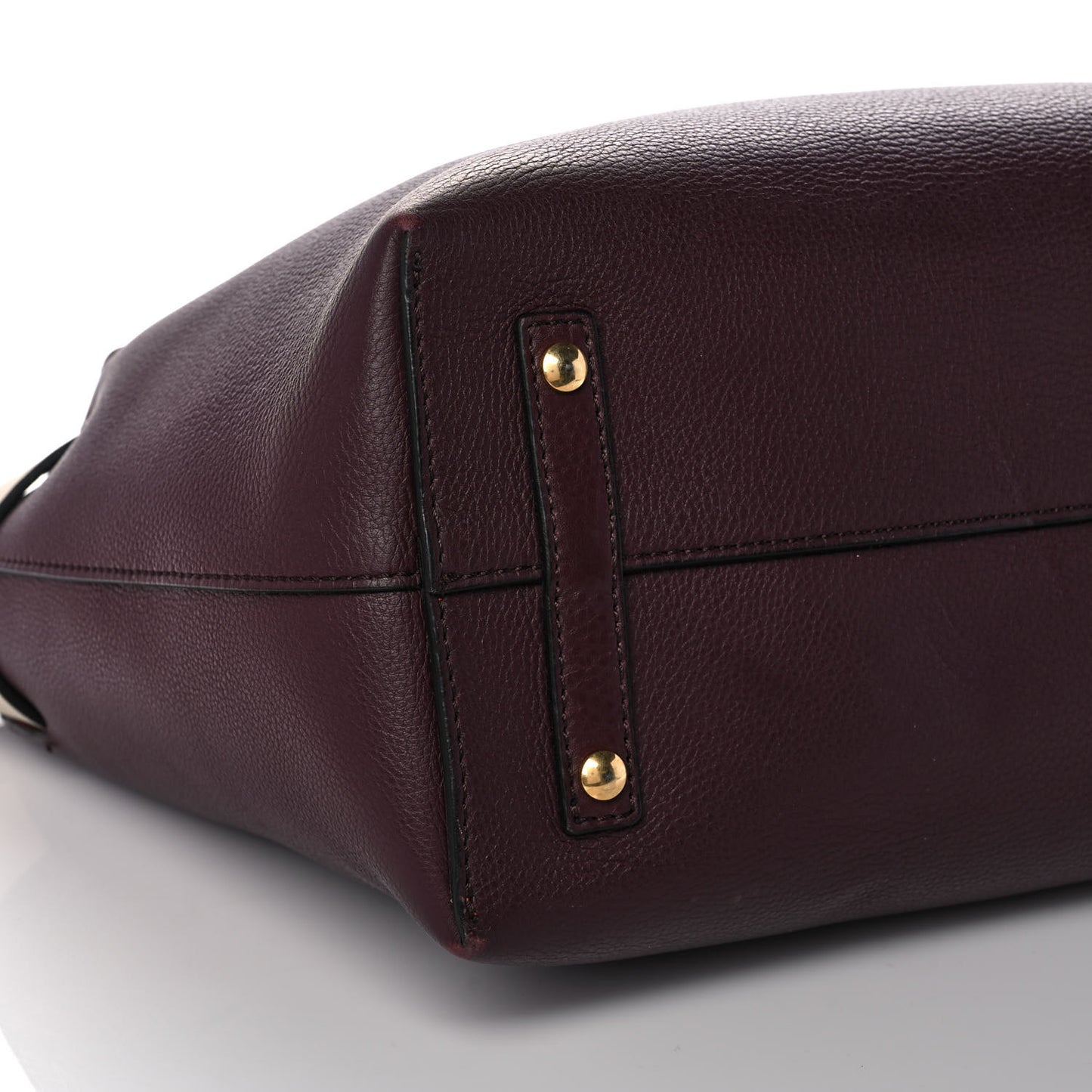 Soft Grain Calfskin Medium Belt Bag Deep Claret