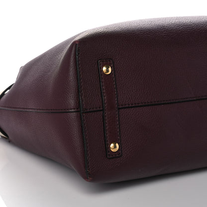 Burberry Soft Grain Calfskin Medium Belt Bag Deep Claret 8 of 12