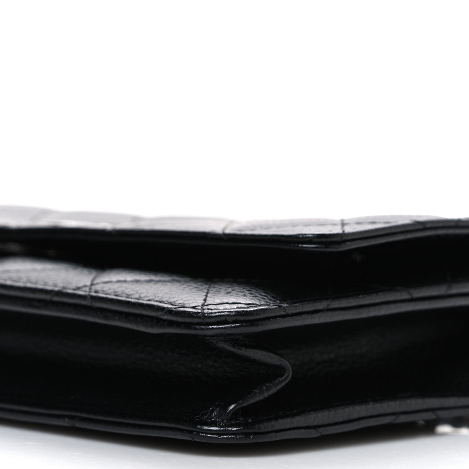 Chanel Caviar Quilted Wallet On Chain WOC Black 11 of 11