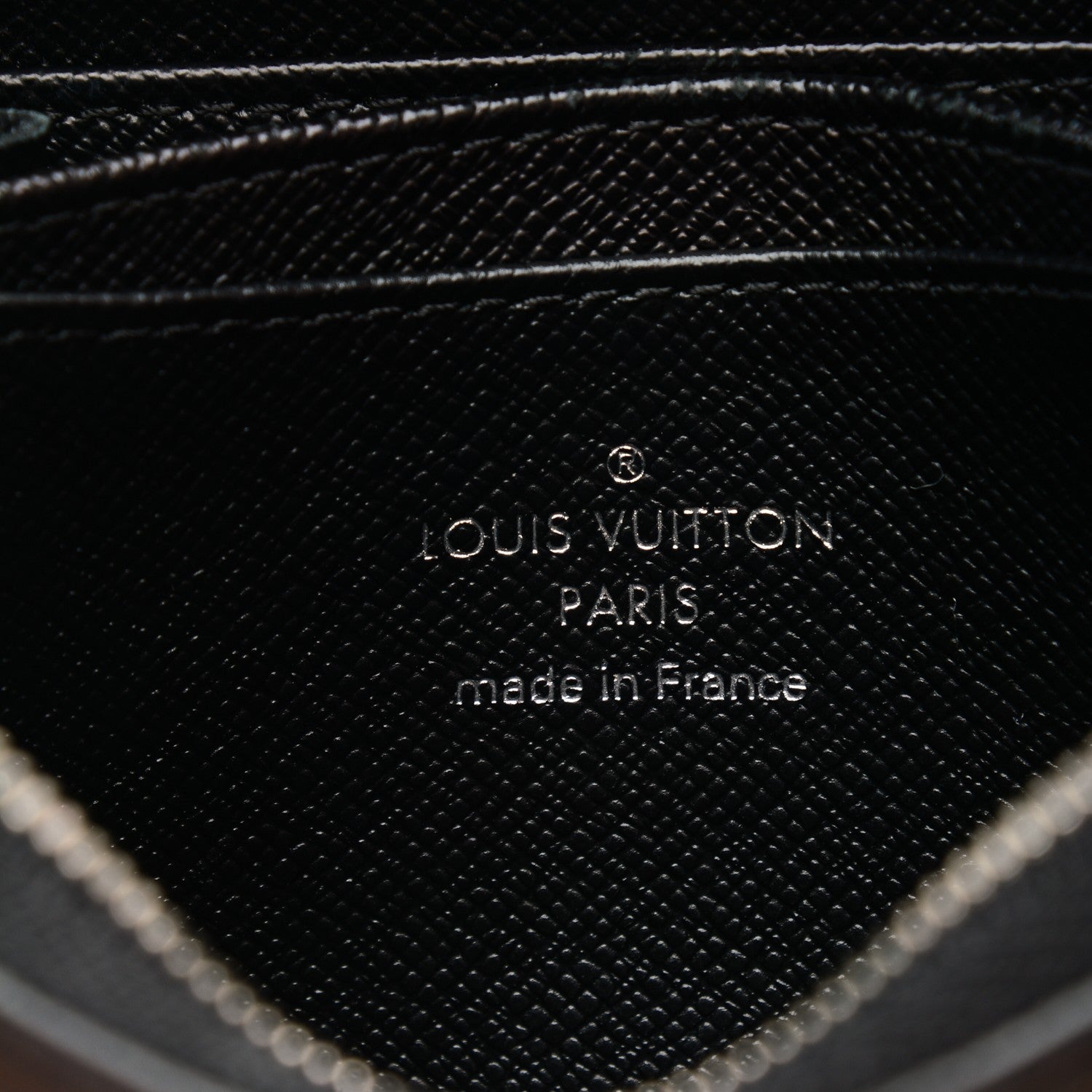 Louis Vuitton Epi Zippy Coin Purse Black 6 of 7