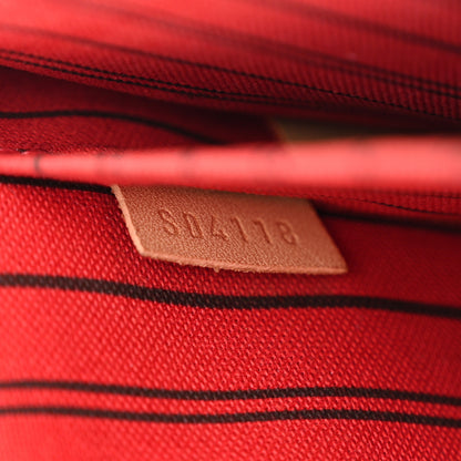 Louis Vuitton Monogram Neverfull MM GM Pochette Cherry 7 of 9