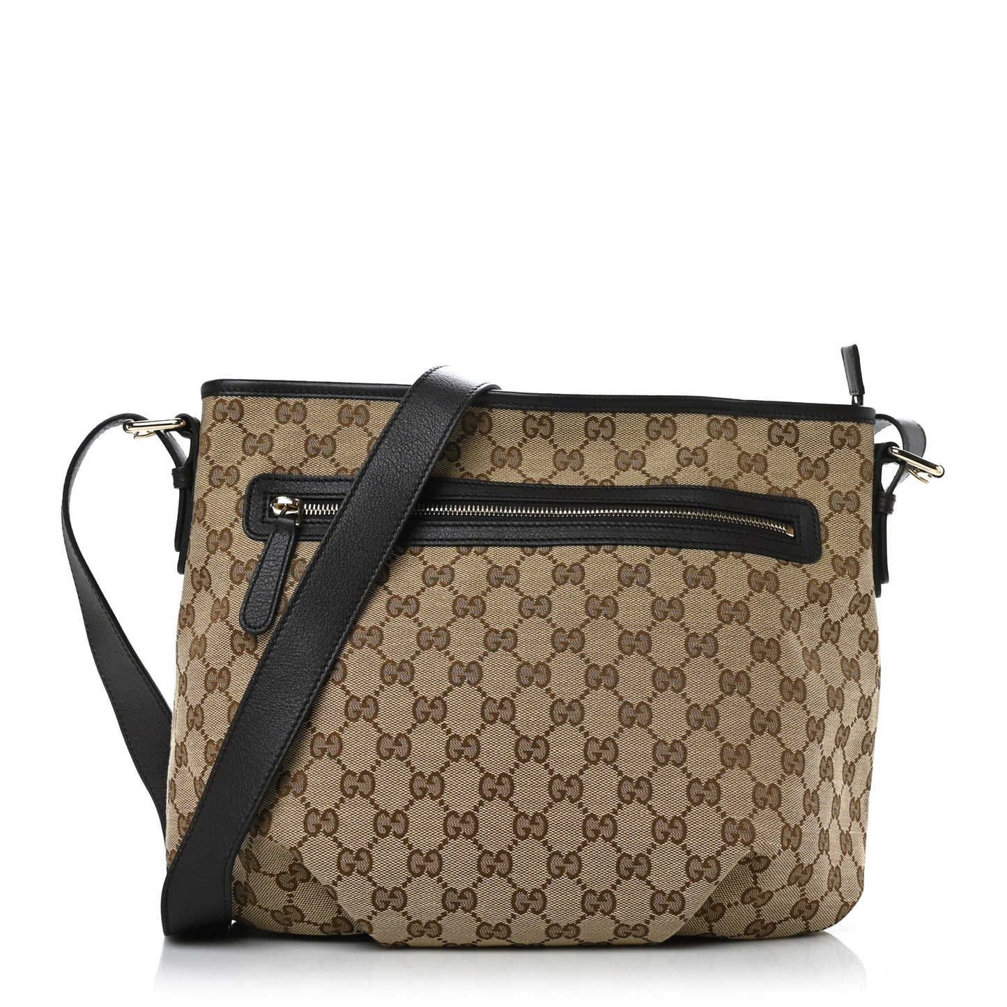 Monogram Messenger Bag Dark Brown
