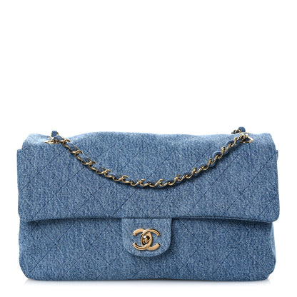 Chanel Denim Small Souplissimo Maxi Flap Blue 1 of 12