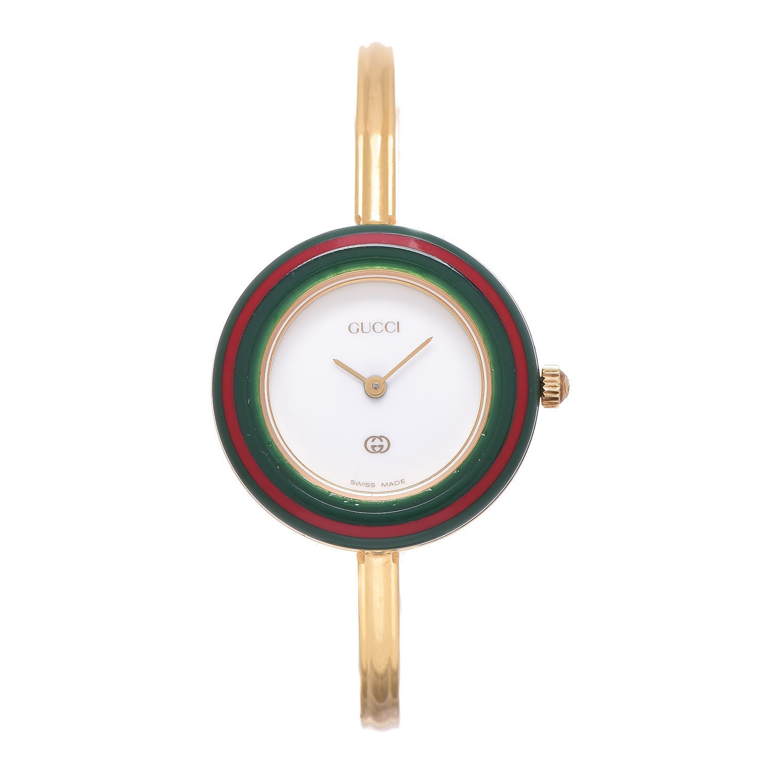 Gucci Stainless Steel 26mm Interchangeable Bezel Quartz Watch 1 of 9
